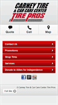 Mobile Screenshot of carneytire.com